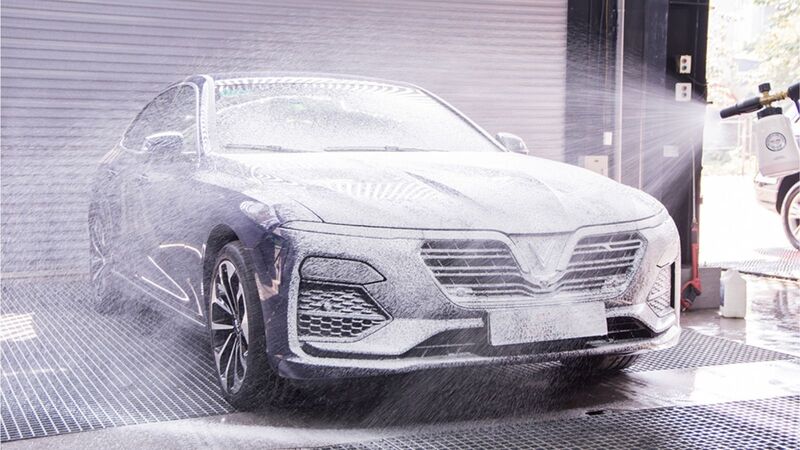 Tiệm rửa xe Trương Văn Ngọc Kiên Giang